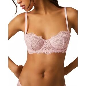 Free People NWT Maya Underwire Bra Pink 32D